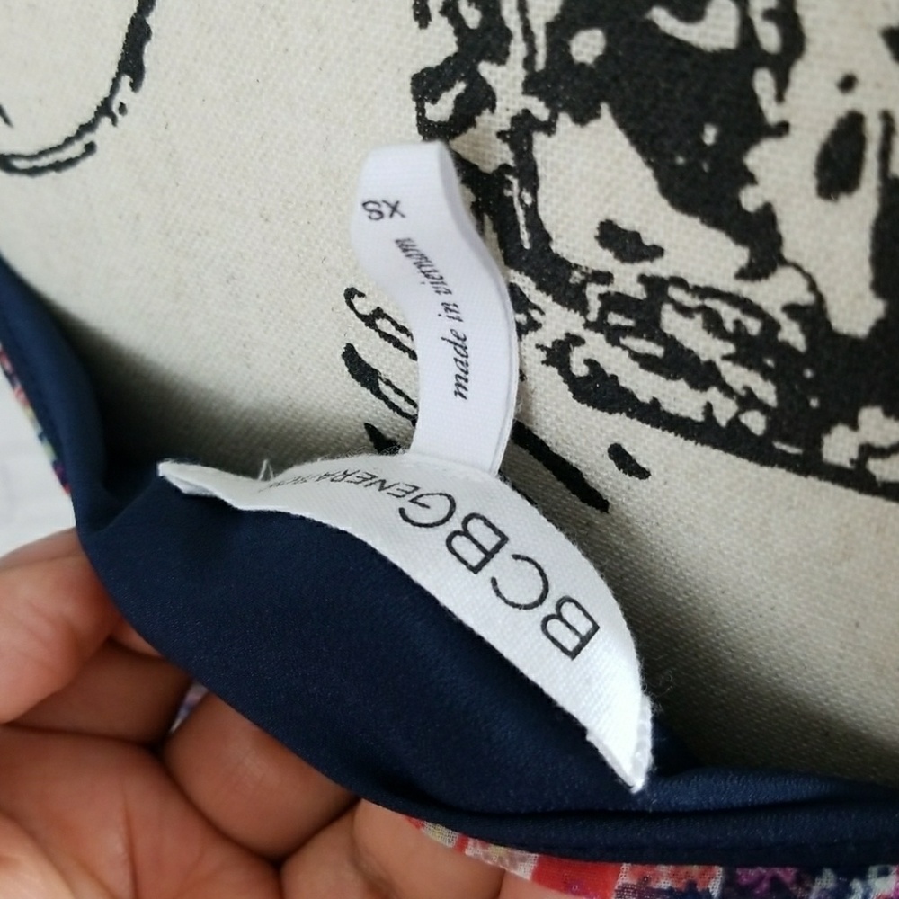 Bcbgeneration Printed Surplice Romper - image 6